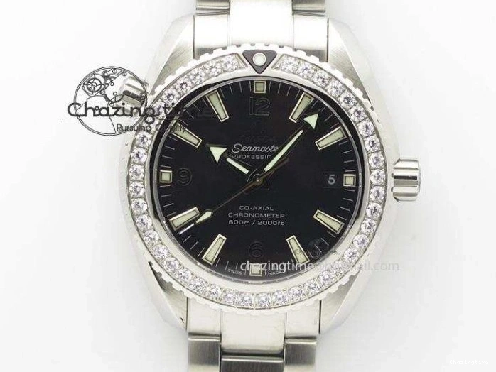 1218 Durable Planet Ocean Professional Ceramic Bezel 45.5mm 1:1 VSF Best Edition Orange Markers on SS Bracelet A8500 Super Clone 8052